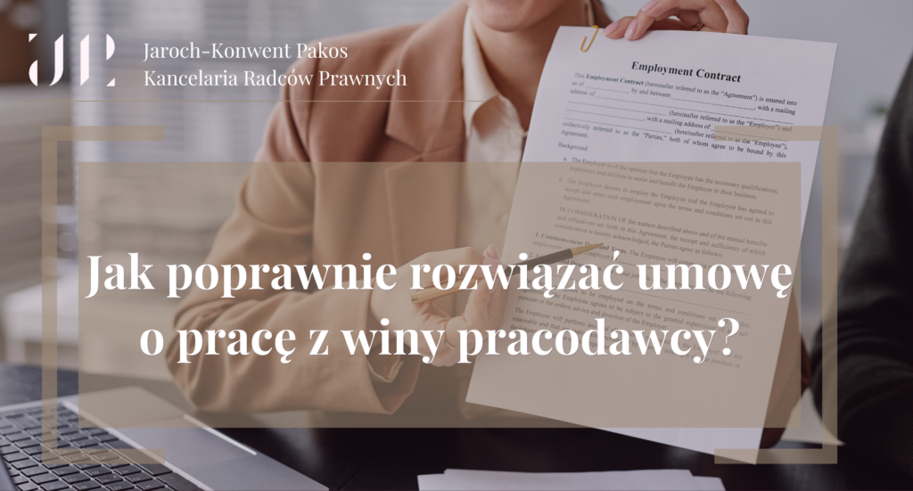 jak rozwiązać umowę o pracę