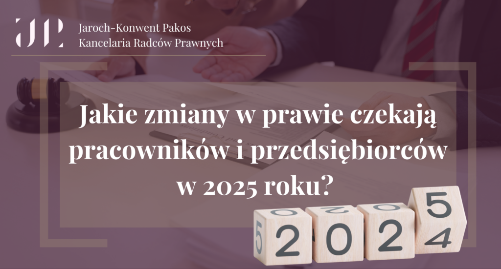 zmiany w prawie 2025