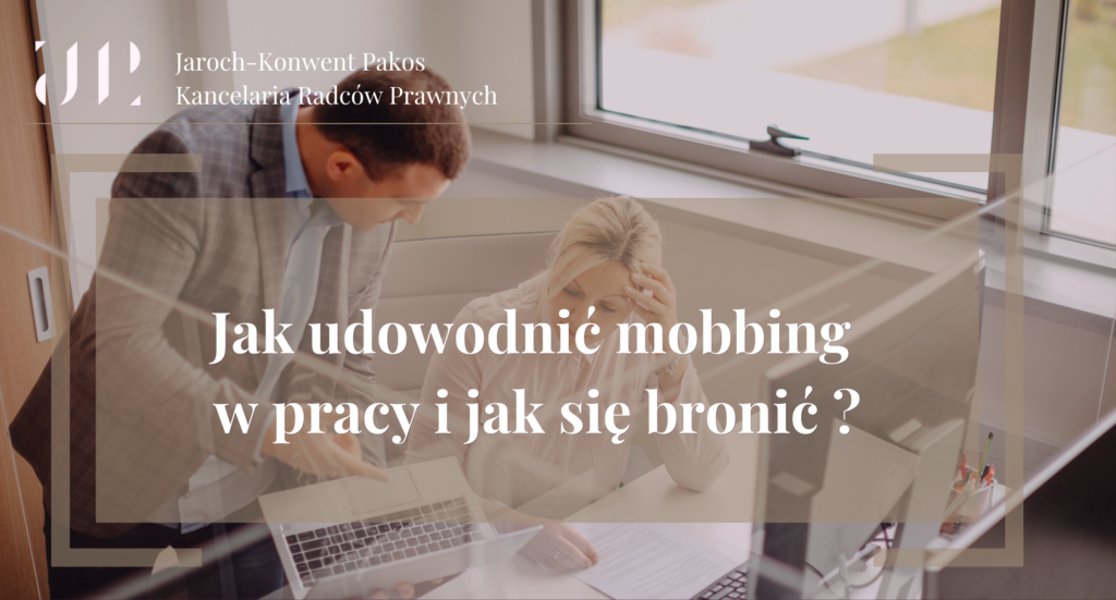 Jak udowodnić mobbing