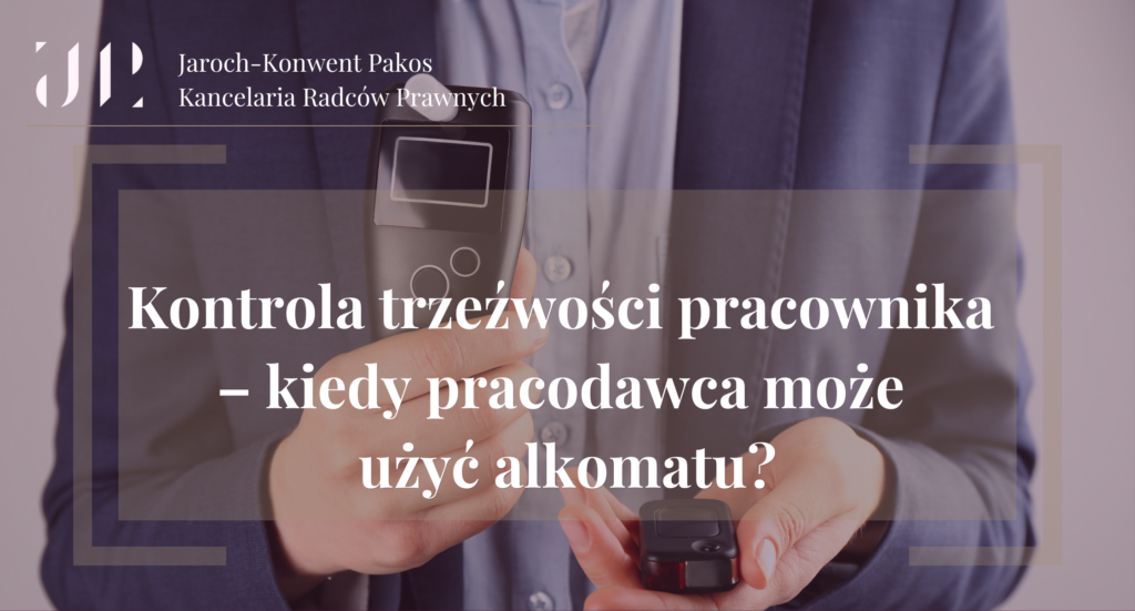 kontrola trzeźwości pracownika